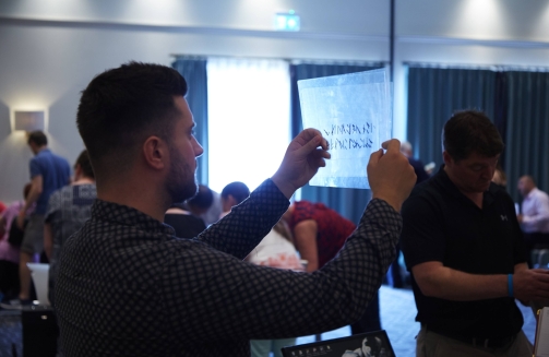 Man tries to decipher cryptic clue'